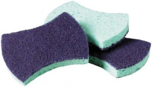 3M Healthcare Scotch-Brite Power Sponge 3000 - Power Sponge, Teal, 2-4/5" x 4-1/2" - 3000CC