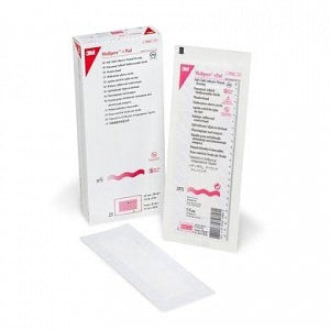 3M Medipore +Pad Soft Cloth Adhesive Wound Dressings - Medipore Plus Pad Soft Cloth Dressing, Adhesive, 3-1/2" x 10" - 3571