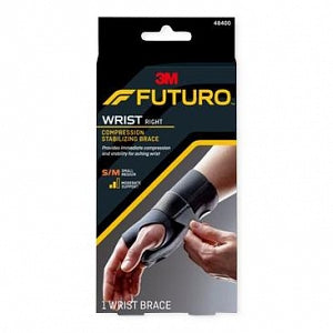 3M Healthcare FUTURO Deluxe Wrist Stabilizer - Energize Right Hand Wrist Stabilizer, Size S to M - 48400ENR