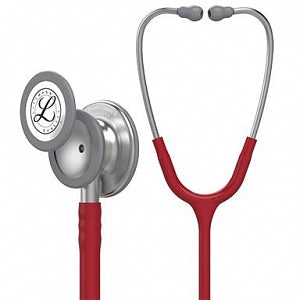 3M Healthcare Littmann Classic III Monitoring Stethoscopes - 3M Littmann Classic III Monitoring Stethoscope, Burgundy Tube, 27" - 5627