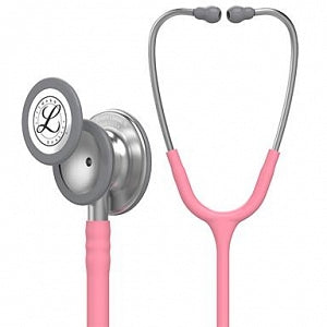 3M Healthcare Littmann Classic III Monitoring Stethoscopes - 3M Littmann Classic III Monitoring Stethoscope, Pearl Pink Tube, 27" - 5633