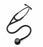 3M Healthcare Littmann Cardiology IV Diagnostic Stethoscopes - 3M Littmann Cardiology IV Diagnostic Stethoscope, Black-Finish Chestpiece, Black Tube, Stem and Headset, 27" - 6163