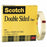 3M Healthcare Clear Double-Sided Coated Tape - Scotch Double-Sided Tape Roll, 1/2" x 36 yd. with 3" Core - 665121296