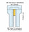 3M Cardio Vascular Steridrapes - Steri-Drape Cardiovascular Pack with Steri-Drape Cardiovascular Sheet with Ioban 2 Incise Film, 100"L x 150"W, Perineal / Leg Sheet, Mayo Stand Cover and Back Table Cover - 6678