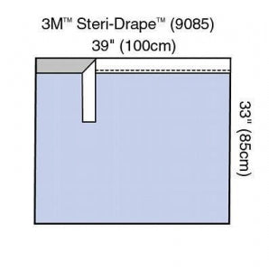3M Healthcare Steri-Drape Adhesive Towel Drapes - Steridrape Prevention Towel, 39" x 33" - 9085