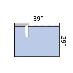 3M Healthcare Steri-Drape Adhesive Towel Drapes - Steridrape Prevention Towel, 39" x 29" - 9086
