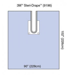 Image Intensifier Drape 3M Healthcare X-Ray Image Intensifier Drapes - Steridrape Shoulder Dra ...