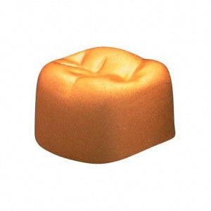 3M ESPE Gold Anodized Temporary Molar Crowns - Anodized Gold Crown, UR First Molar, Size 4 - 940314
