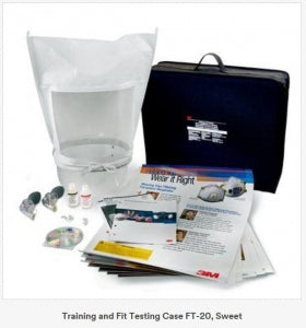 3M Healthcare Training and Fit Testing Case FT-20 - Training and Qualitative Fit Test Kit, Sweet Solution - FT-20