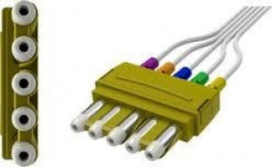 3M Healthcare AMC and E 6-Lead Disposable Leadwires - 6-Lead Electrode Leadwire, Nihon Kohden Grouped, Snap Connector, Disposable - YMDLW6SNKP