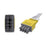 3M Healthcare AMC and E 6-Lead Disposable Leadwires - 6-Lead Electrode Leadwire, Nihon Kohden Grouped, Snap Connector, Disposable - YMDLW6SNKP