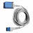 Masimo M-LNCS Series Medical Device Connection Cable - M-LNC to SpaceLabs SpO2 Extension Cable, 10 Ft. - 2542