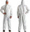 3M Healthcare Safety Work Wear Coveralls - Chemical Protective Coveralls with Hood and Elastic Cuff and Ankle, Black, Size XL - 4510-BLK-XL