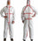 3M Healthcare Safety Work Wear Coveralls - Chemical Protective Coveralls with Hood, Knit Cuff and Elastic Ankle, Black, Size L - 4565-BLK-L