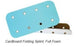 Morrison Medical Corrugated Cardboard Folding Splints - Cardboard Folding Splint, Full Foam, 18" x 9" - 1550