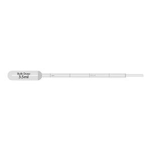 MTC 5 mL Large-Bulb Transfer Pipets - PIPETTE, TRANSFER, 5ML, IW, ST, 3.5ML - P4111-11