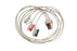 Mindray ECG Leadwires / Cables - ECG Leadwire, 3-Lead, Snap, 18" AAMI - 0012-00-1261-07