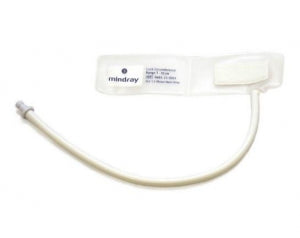 Mindray Single Patient Use Blood Pressure Cuffs - BP Cuff, Single Tube, Soft Cloth, Neonatal - 0683-23-0003