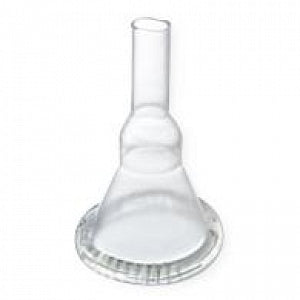 Coloplast Freedom Clear Advantage Catheters with Aloe - Freedom Clear Advantage Condom Catheter with Aloe, Male, Silicone, Clear, 35mm - 6430