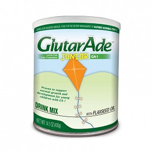 Nutricia North America GlutarAde Junior GA-1 Drink Mix - GlutarAde Junior GA-1 Drink Mix, 400 g. Can - 7510