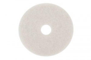3M Healthcare 4100 Series White Super Polish Pads - 4100 Series Super Polish Pad, White, 20" - 61500035961