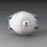3M Healthcare Disposable P95 Particulate Respirators - RESPIRATOR, P95 DISP PARTICULATE RSPR - 8577