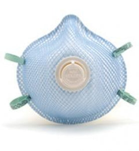 Moldex-Metric N95 Particulate Respirator with Exhalation Valve - MBO-RESPIRATOR, N95 PARTCLTE, EXL VLVE, M / L - 2300N95