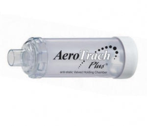 Monaghan Medical AeroTrach Plus Anti-Static Chamber - AeroTrach Plus Anti-Static Valve Holding Chamber - 52510