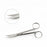 Mopec Sharp / Sharp Curved Dissection Scissors - Sharp / Sharp Curved Dissection Scissors, 4.5" L, Standard-Grade - AA004