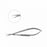 Mopec Micro Iris Scissors - Micro Iris Scissors, Curved, 4" - AA151