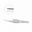 Mopec Sharp-Tip Ergonomic Forceps - Sharp-Tipped Ergonomic Forceps, 7" - AB052
