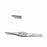 Mopec Stainless Steel Ergonomic Forceps - Ergonomic Forceps, Smooth, 7" - AB054