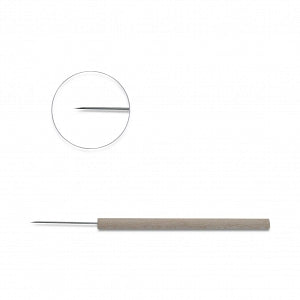 Mopec Wooden-Handle Teasing Needles - Wooden-Handle Teasing Needle, Straight - AD011