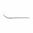 Mopec Half Curved Postmortem Needles - Half Curved Postmortem Needle, Size 4, 4" L - AD104