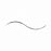 Mopec Double Curved Postmortem Needles - Double Curved Postmortem Needle, Size 2, 4.75" L - AD107