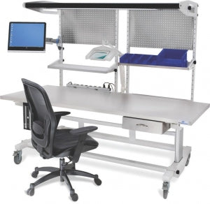 Artromick International Inc Stainless Steel Hand Crank Table - TABLE, SS, 60", HANDCRANK, PKG C, ESMART - B-ESMART-SH60-K3/QUO