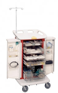 Waterloo Healthcare ER2000 Emergency Crash Carts - ER2000 Emergency Crash Cart, Instant Access - ER2000