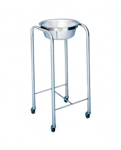 Blickman Single Basin Solution Stands - Nonmagnetic Solution Stand, H-Brace - MPH08780NMHB