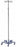 Pedigo Products Infusion Stands - Infusion Pump Stand with 5-Leg Base and 6-Hook Top - 1080-6