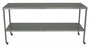 UMF Medical Instrument Tables with Shelf - Instrument Table, with Shelf, 24"W x 72"L x 34"H - SS8000