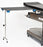 Mid Central Medical Arm Hand Surgery Tables - Arm Hand Table with Tee Foot, Phenolic, Rectangular, 2" Pad - MCM311