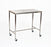 Mid Central Stainless Steel H-Brace Instrument Table - H-Brace Stainless Steel Instrument Table, 20" x 48" x 34" - MCM515