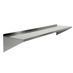 Mid Central Medical Stainless Steel Wall Shelves - SHELF, WALL MOUNTED, SS, 15X60 - MCM684
