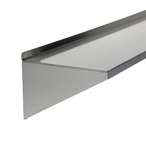 Mid Central Medical Stainless Steel Wall Shelves - SHELF, WALL MOUNTED, SS, 15X96 - MCM687