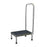 UMF Medical Stainless Steel Foot Stools - STOOL, STEP, SS, W/HAND RAIL, 12 X 18 X 7.75 - SS8378