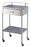 Umf Medical 1-Drawer Stainless Steel Utility Tables - TABLE, UTILITY, 1 DRAWER, 20"X16"X35" - SS8153