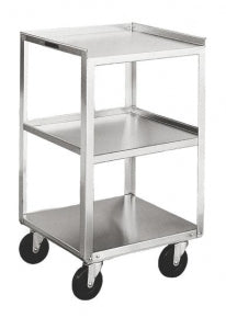 Lakeside Equipment Stands - Utility Table, 3 Shelves, 300 lb., 16.75" x 18.75" x 30.125" - 359