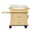 Amico Corporation Marco 2 Drawer Bassinets - Bassinet with 2 Drawers and Pullout Table, Hard Rock Maple - BB-MMD2-01-HMP