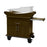 Amico with Drawer, Closed Door Storage, Table Marco Bassinets - Bassinet with 1 Drawer, 1 Cabinet and Pullout Table, Chocolate Pear - BB-MMDD-01-CPP