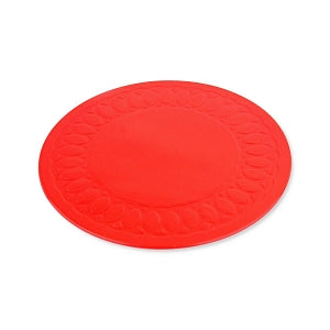 Heskins Tenura Circular Nonslip Mat - Silicone Circular Coaster, Small, Red - TC/14 - 1